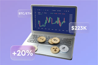 AI automated trading system technology visualization on Requitholm